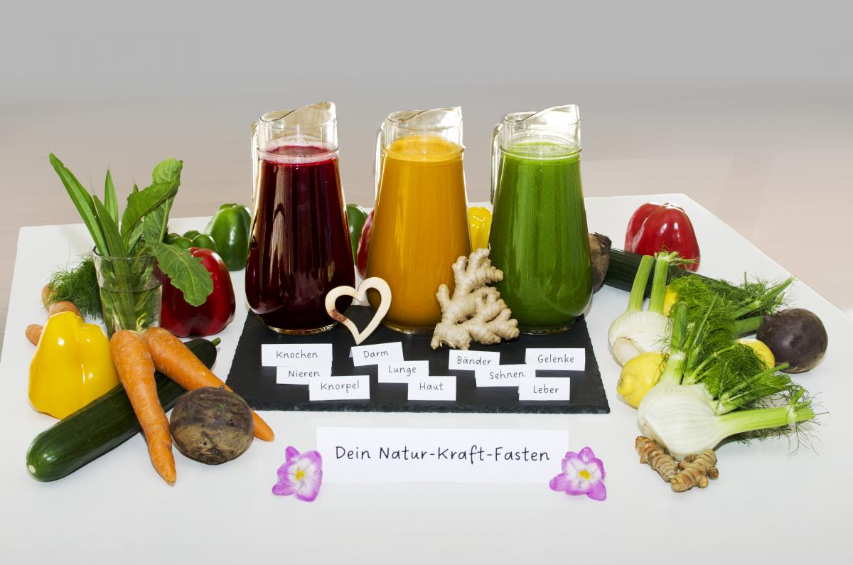 Säfte, Gemüsesäfte, Rohkostsäfte, Frische gepresste Säfte 